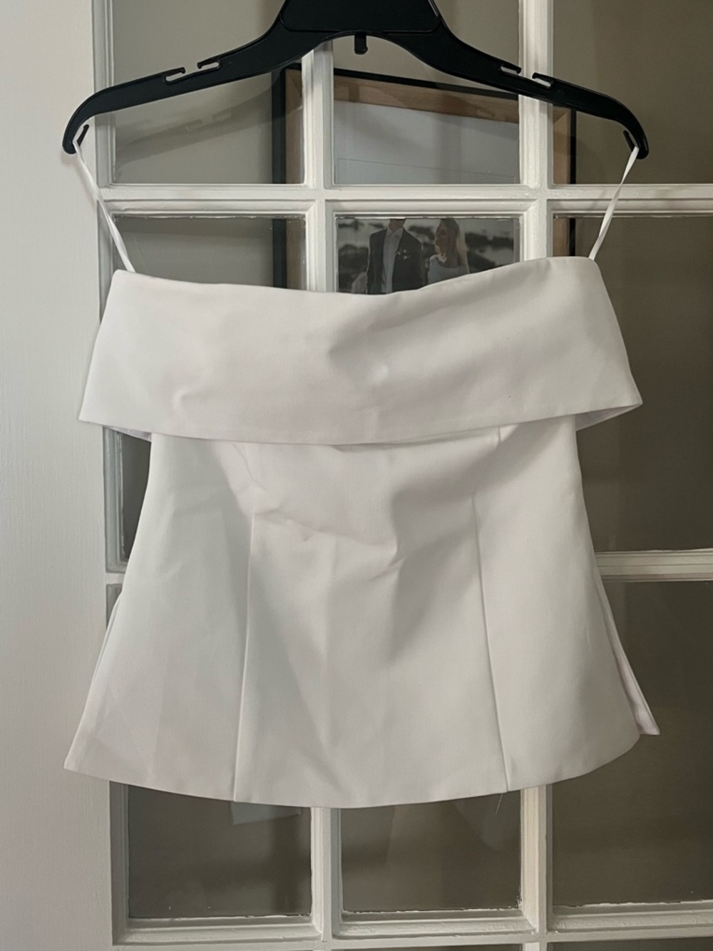 Babaton Element White Tube Top (Aritzia)
